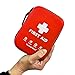 First Aid Kit - 170 Pieces Hard Case and Lightweight - Includes 2 x Eyewash,Instant Cold Pack,Emergency Blanket, CPR Face Mask for Travel, Home, Office, Vehicle, Camping, Workplace & Outdoor (Red)