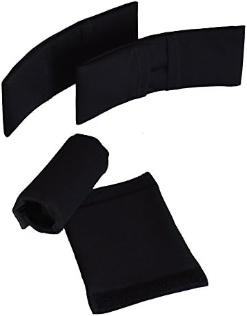 Senior Mobility Forearm Crutch Arm Cuff Padded Covers and Padded Hand Grips Set