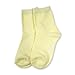 TeeHee Little Girls Cotton Basic Crew Socks 6 Pair (6-8 Years, Solid)