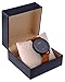 SIYL Men's Classic Quartz Watch|Elegant Minimalist Wrist Timepiece Black Dial|No Numbers/Second Hand|Stainless Steel Cover|30M Waterproof|Soft Brown Leather Band|Gift Box