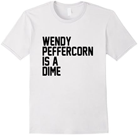 Mens Wendy Peffercorn is a Dime T-Shirt XL White