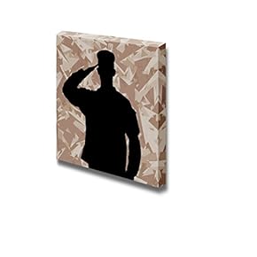 Saluting Soldier