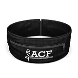 ACF Running Belt & Fitness Workout Belt w/ Multi-access Pocket Openings