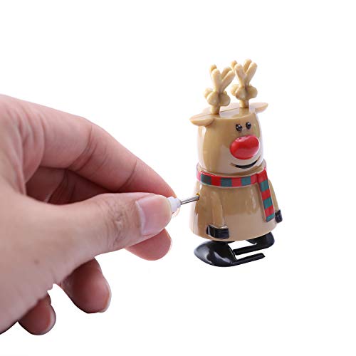 8pcs Christmas Wind Up Toys for Kids Christmas Birthday Thanksgiving Gift