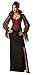 InCharacter Costumes, LLC Women's Midnight Vampiress Costume, Red/Black, X-Large