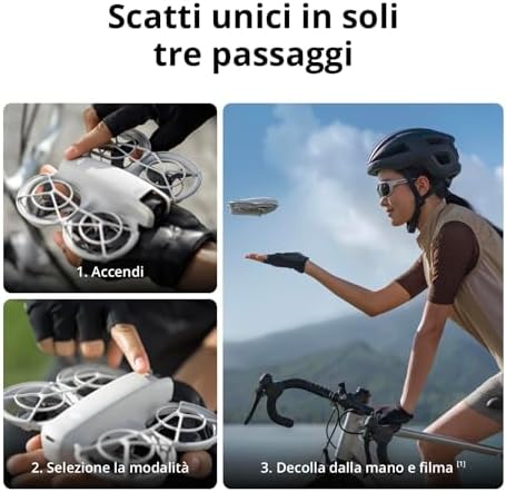 Neo Combo Fly More, mini drone con fotocamera UHD 4K per adulti