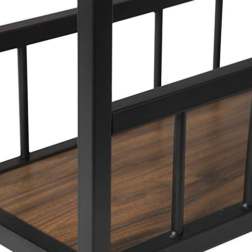 WOLTU BT25dc+BH130dc-2 1x Bartisch + 2X Barhocker Stehtisch Bistrotisch Bartheke Tresentisch, mit 2 Ablagefläche… – Bild 7