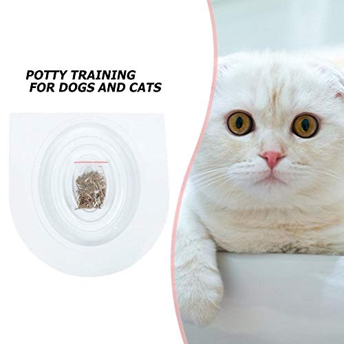 Jocestyle Cat Toilet Seat Training Kit Puppy Litter Potty Seat Clean Tray Pets Cleaning Supplies