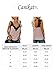 Canikat Women's Summer Sleeveless Shirts V Neck Lace Strappy Trim Camisole Tank Tops Loose Blouse Black S