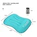 CHPRED Inflatable Camping Pillows - Ultralight 3oz Compact Pocket Size - Comfortable Ergonomic Design for Side & Back Sleepers - Travel Air Pillow for Backpacking Hiking Airplane