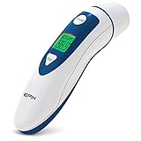 Temporal Medical Thermometer for Adult and Baby, FDA Approved; Ear and Forehead Functions