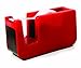 Kikkerland Retro Desktop Tape Dispenser, Red