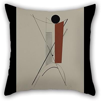 Pillow Cases Of Oil Painting Lazar El Lissitzky - Kestnermappe Proun, Rob. Levnis And Chapman GmbH Hannover -3 For Study Room Couch Kids Girls Her Floor Couples 20 X 20 Inches / 50 By 50 Cm(twin S
