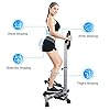 Greensen-Twist-Stepper-with-Handle-Folding-Trainer-Stair-Climber-Adjustable-Machine-Exercise-Stair-Climbing-Machine-with-LCD-monitor-for-Fitness-Aerobic-Exercise-Home-Office-Gym-Use-Black-and-Gray GREENSEN Twist Stepper with Handle Folding Trainer Stair Climber Adjustable Machine Exercise Stair Climbing Machine with…