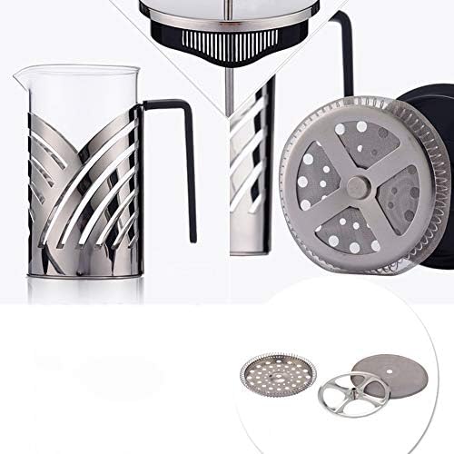 楽天最安値に挑戦 フレンチプレスポットハンド醸造コーヒーポットコーヒー用品ホームessentialsのステンレスフィルター 銀 サイズ 色 消耗品 アクセサリ サイズ コーヒー醸造用フレンチフィルタープレス B08zrwkk キッチン家電消耗品 アクセサリ 600ml