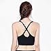 Women's Crossback Yoga Sports Bra Crop Tops Comfort Bralette