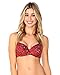 iHeartRaves Sequin Rave Bra (Small, Red)