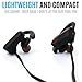 Wireless Headphones Bluetooth Earbuds Sweat and Water-Resistant - IPX7 Waterproof Best Runner Sport Noise Cancelling Headsets with Mic 8hr Battery HD Stereo Sound Earphones for Running Workout - iHard