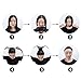 Fani 5 Pieces Nylon Wig Caps Natural Nude Beige and Black Color Stretchy Close End Wig Caps Black Mesh Open end Wig Caps