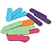 SenseYo 50PCS Colorful Mini Emery Board Wood Nail File