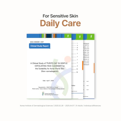 PURITO Korean Oat Exfoliating Face Polish Gentle and Efficient Scrub Suitable for All Skin Types Moisturizing Soothing Solution 150 ml