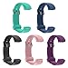 Letsfit Fitness Tracker with Heart Rate Monitor, Slim Activity Tracker Watch, Pedometer Watch, Sleep Monitor, Step Counter, Calorie Counter, Waterproof Smart Band for Kids (Replacement Bands-5 colors)