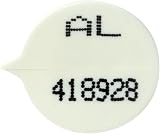 GoSecure Security Seals Numbered Round White 15mm x 9mm Pack of 500 view 3