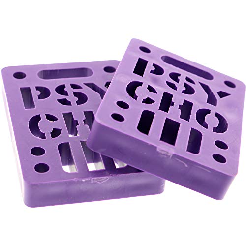 Vision Skateboards Psycho Soft Purple Skateboard Shock Pad - Set of Two (2) - 1/2"