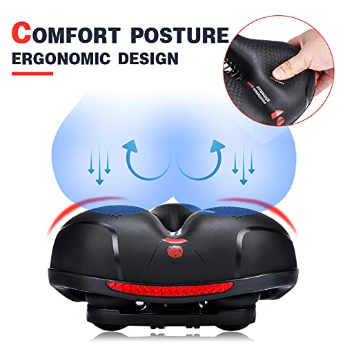 Durable Bike Seat, Most Comfortable Bicycle Seat Waterproof Foam