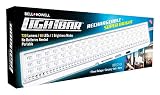 Bell + Howell Light Bar 60 LEDs with Super Bright 720 Lumen Output - All Day Power, Rechargeable with Auto Light Sensor, XL 16.5" Size with Kickstand