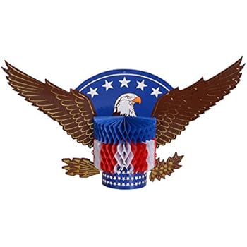 Amazon Com Paper Jazz Bald Eagle Table Centerpiece For Patriotic