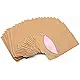CD DVD Kraft Paper Sleeves Envelope Wedding Party CD DVD Paper Cover Bag Thick CD DVD Pack Case Holder (50Pcs, Red)