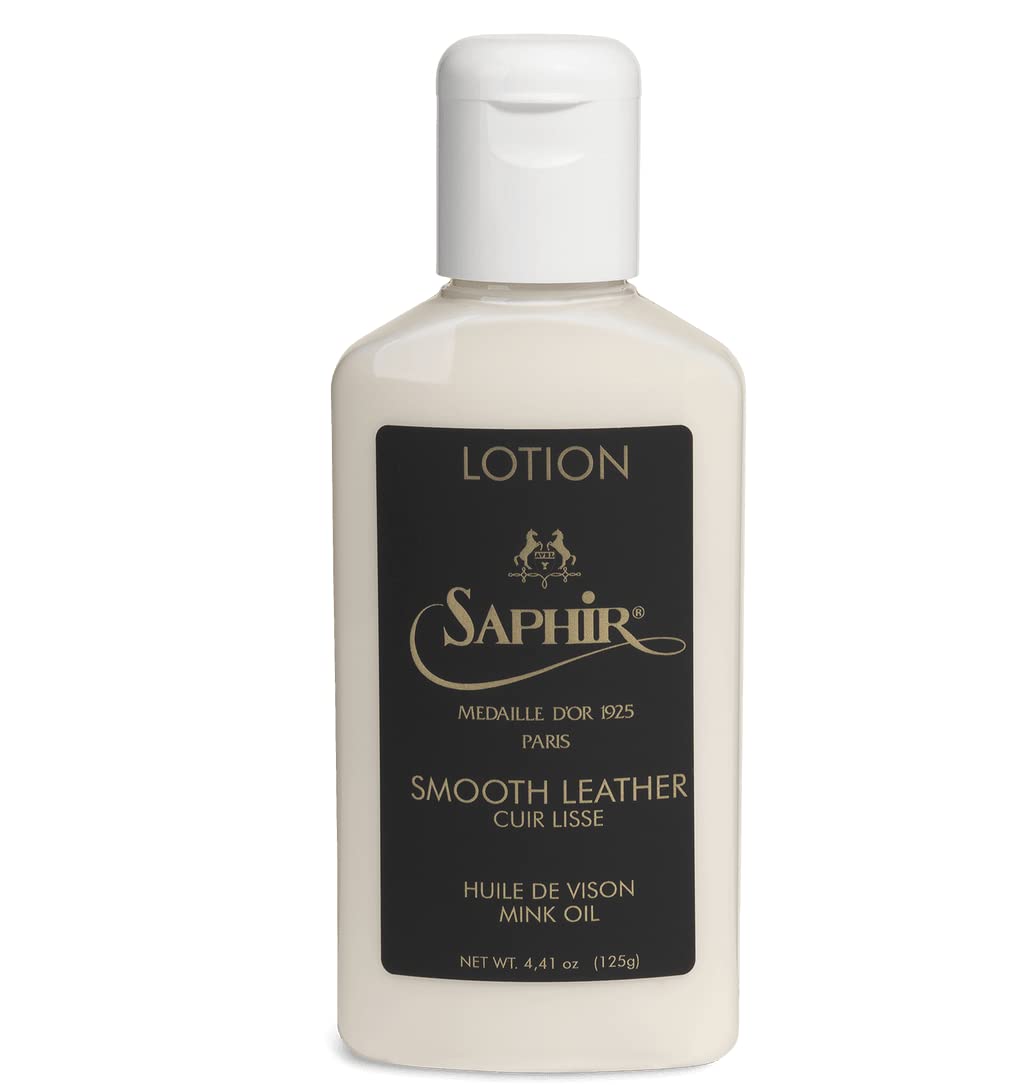 SAPHIR Medaille d'Or Leather Lotion – Protects & Nourishes Apparel, Bags, Furniture