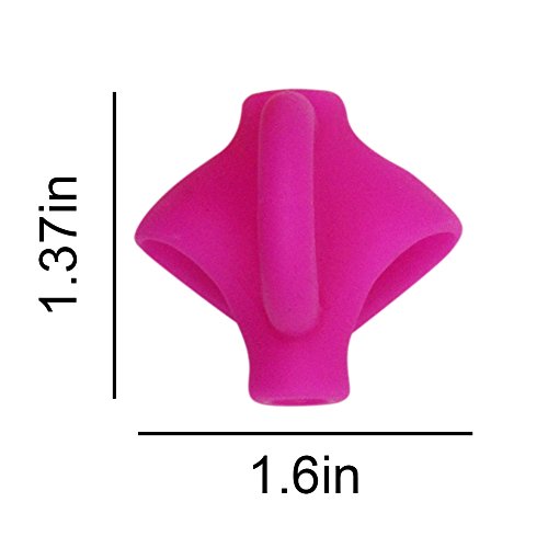 Kids Pencil Grips 3 Fingers Positioning Writing Aid Grip Posture Correction Tool Pen Holder - Thumbnail 5