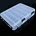 Yosoo Double Sided 12 Compartments Fly Fishing Box, Large Fishing Lure Hook Boxes, Fishing Tackle Container, for Fishing Accessories Tool