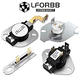 3977393 Thermal Fuse 3977767 Dryer Thermostat 3392519 Dryer Thermal Fuse 3387134 for Whirlpool Kenmore Maytag Dryer Replaces Parts 3399693 WP3977767VP PS345113 AP6008325 WP3977393