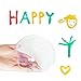 ESSENSON 28 0 Magic Crystal Slime Putty Toy Soft Rubber Fruit Slime for Kids, Students, Birthday, Party - 6 Pack with 2 Straws