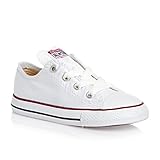 Converse Chuck Taylor Infants Toddler Optical White Ox Canvas Skateboarding Shoes (8, White)