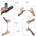 Reusable Straws Stainless Steel Metal - Telescopic Long Drinking Straw that is Portable, Collapsible, Retractable and Creates Zero Waste - Travel Case & Cleaning Tool Included (Graphite)