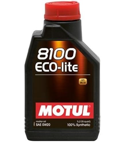 Amazon.com: Motul 108534 Set of 8 8100 ECO-lite 0W-20 Motor Oil 1