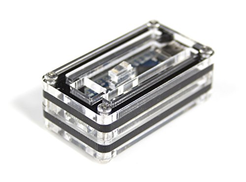 Arduino Nano Zebra Black Ice Case by C4Labs