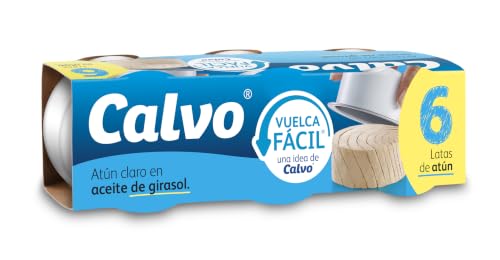 Atún Claro en Aceite de Girasol Pack6 x 65g