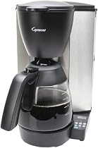 Capresso 484.05 MG600 Plus 10-Cup Programmable Coffee Maker with Glass Carafe