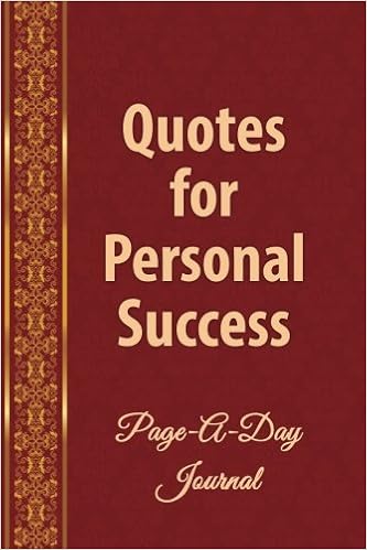 Quotes Of The Day Success Amazon.in: Buy Daily Quotes For Personal Success: Page-A-Day Journal Book  Online At Low Prices In India | Daily Quotes For Personal Success: Page-A- Day Journal Reviews & Ratings