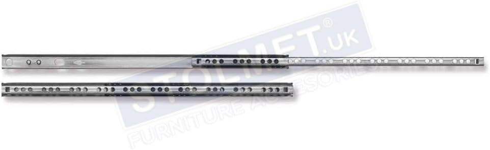 Universal Metal Drawer Runners Groove Ball Bearing