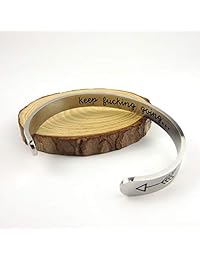 ALoveSoul Brazalete de acero inoxidable, de amistad