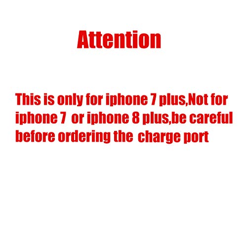 Afeax OEM USB Charging and Headphone Jack Port Dock Connector + Mic Flex Cable + Cellular Antenna Replacement for iPhone 7 Plus 5.5\