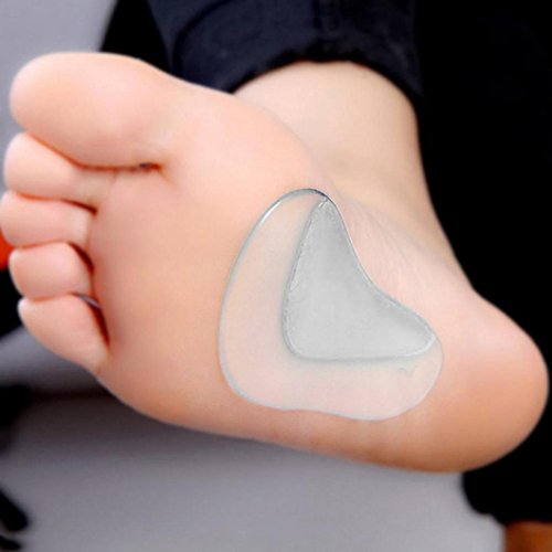 Hometom 1 Pair Flat Foot Insoles Infants Correct Insoles After Evaginate Correction Tool (B)