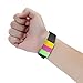 Techion 20Pcs Protective Silicone Fastener Rings Holder for Fitbit Flex/Fitbit Alta/Garmin Vivofit/Samsung Gear fit Wristband/Fitbit Charge Wristband, Mixed-Color Large