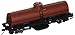 Bachmann Trains - Track Cleaning Tank Car - UNLETTERED OXIDE RED - HO Scale
